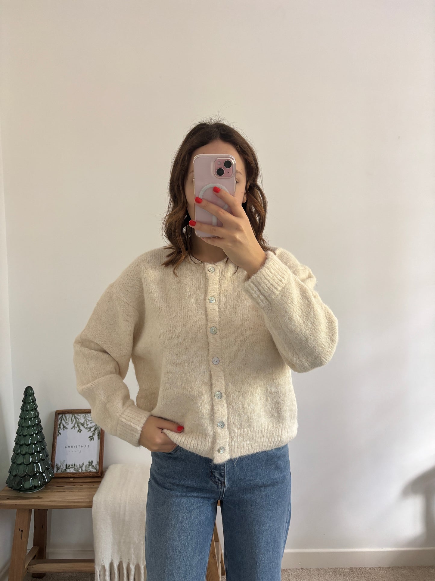 Ecru Léa cardigan