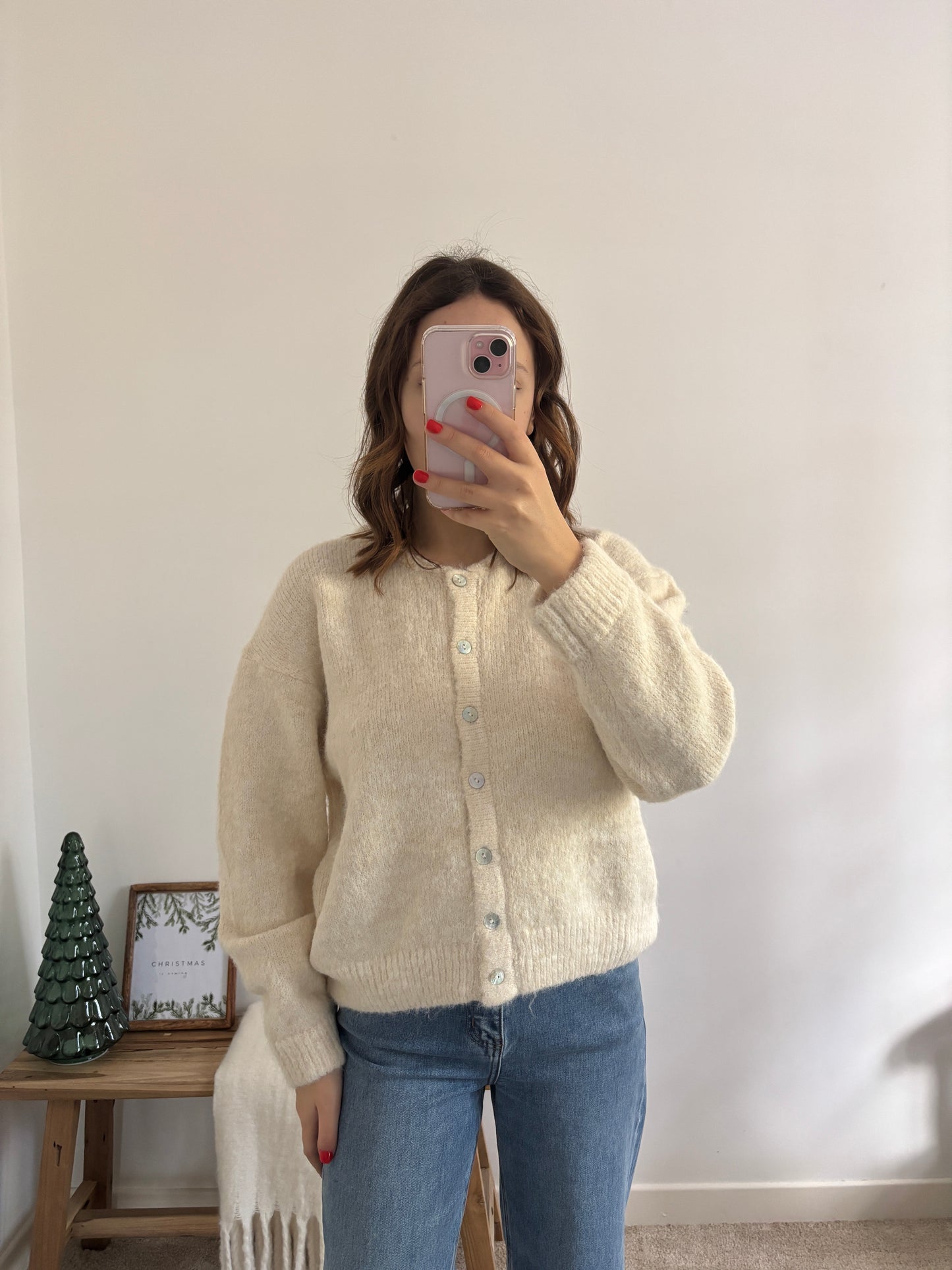 Ecru Léa cardigan