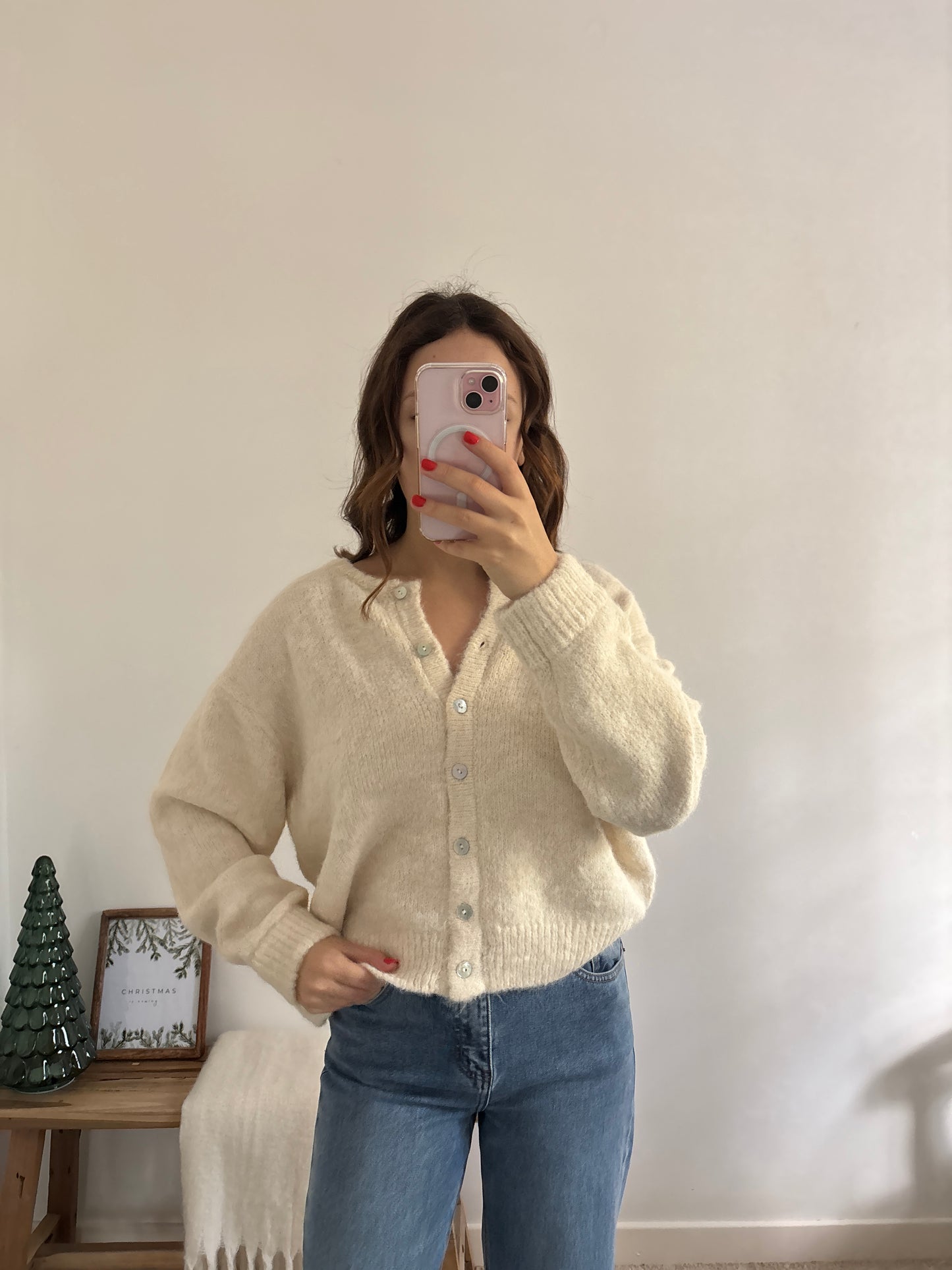 Ecru Léa cardigan