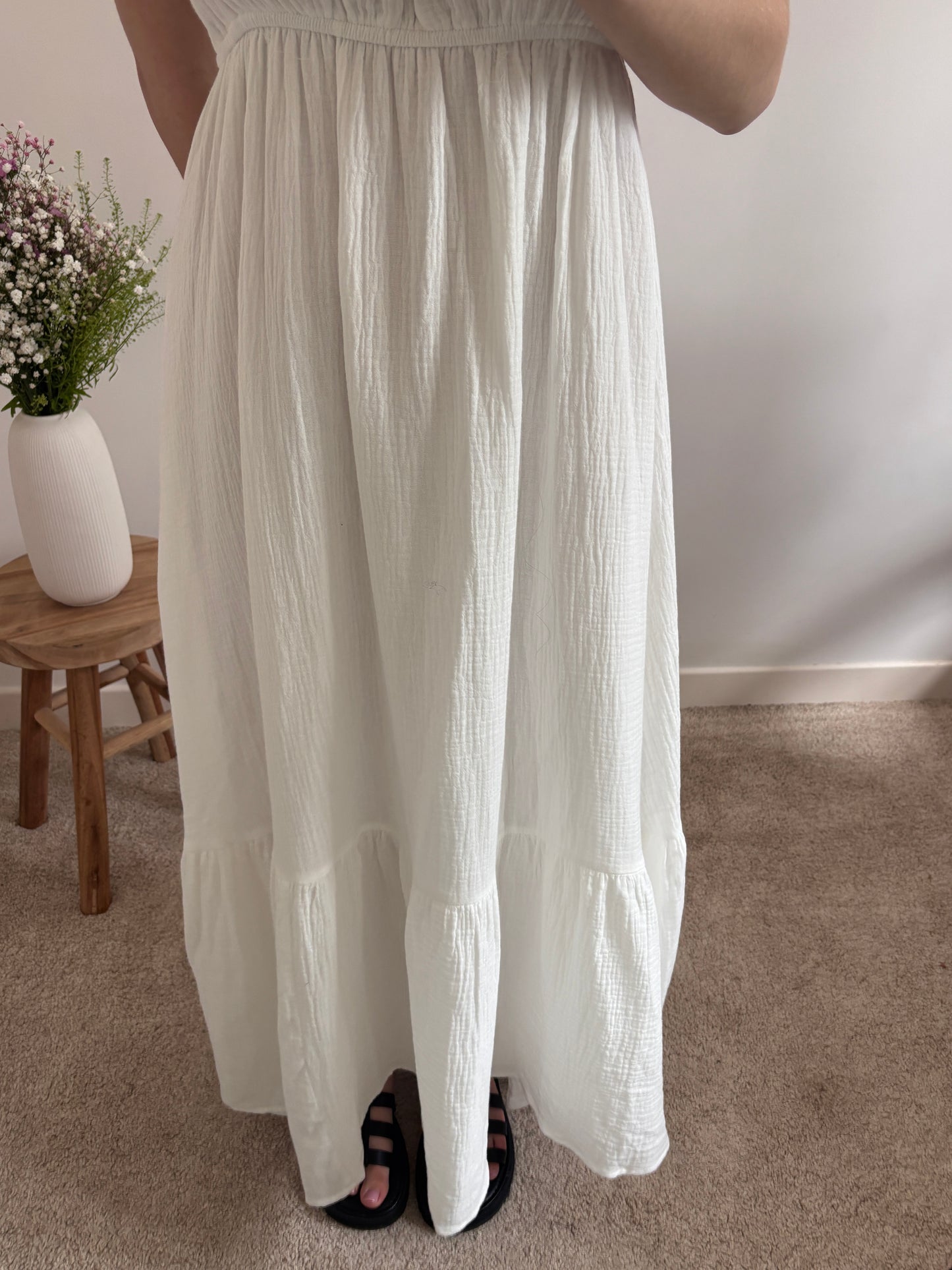 Witte Isaline jurk