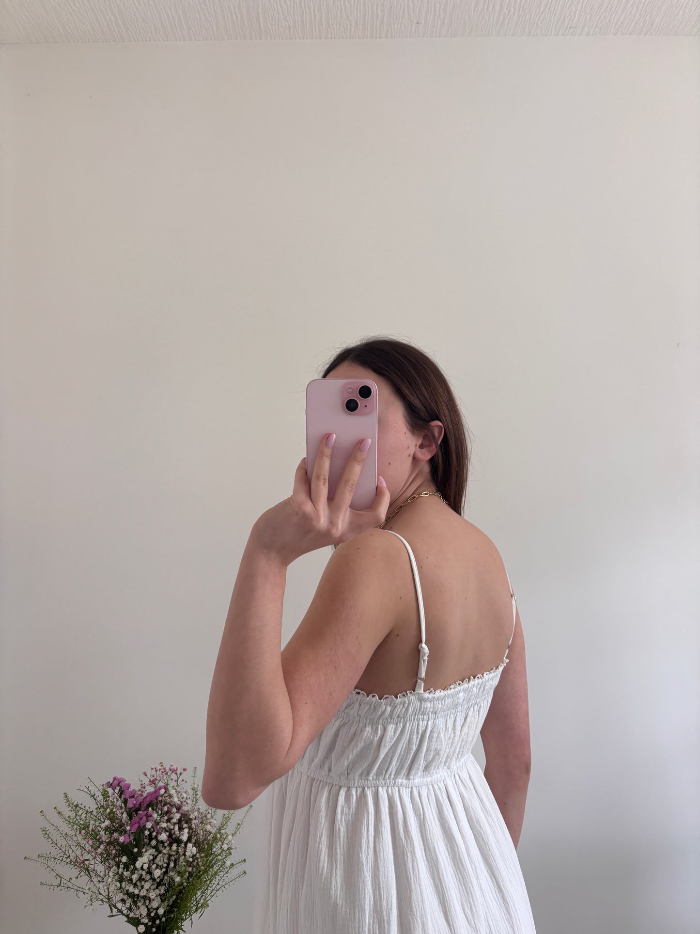 Witte Isaline jurk