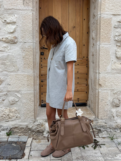 Combi-short Maud bleu ciel