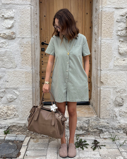Combi-short Maud kaki