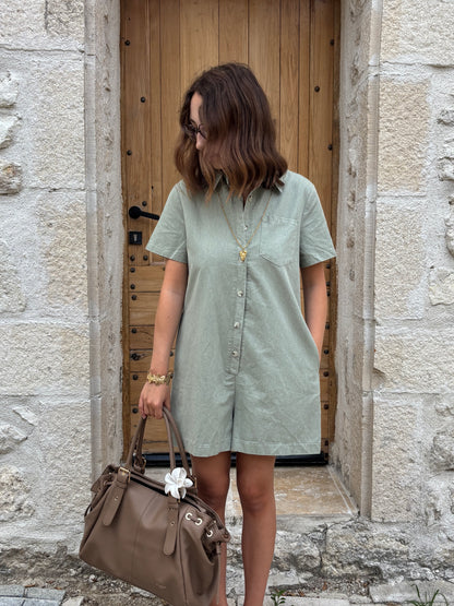 Combi-short Maud kaki