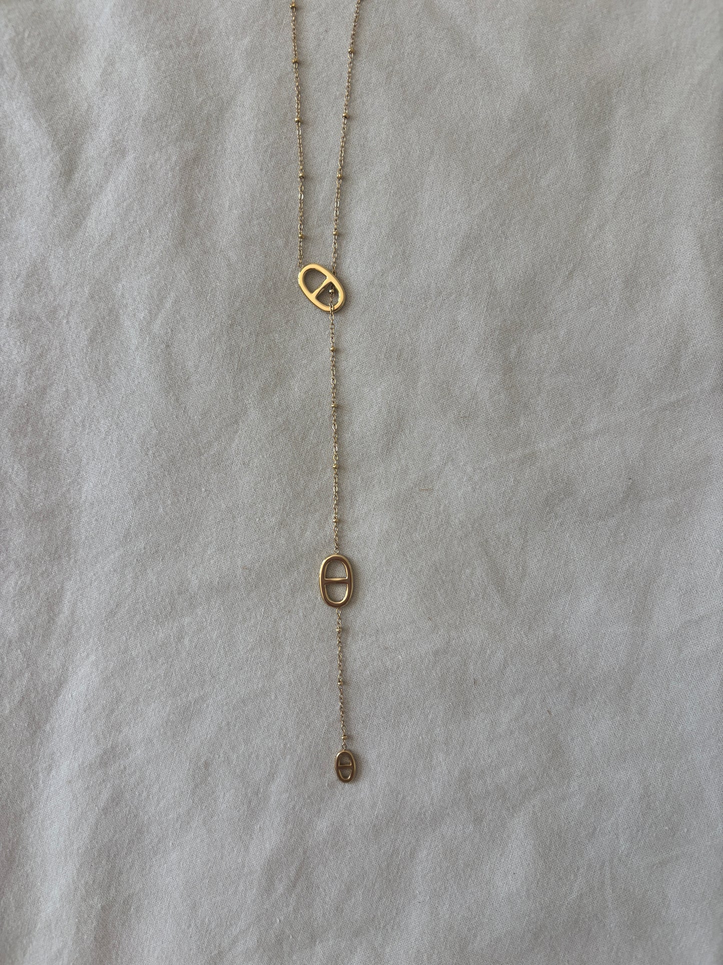 Collier Adèle doré