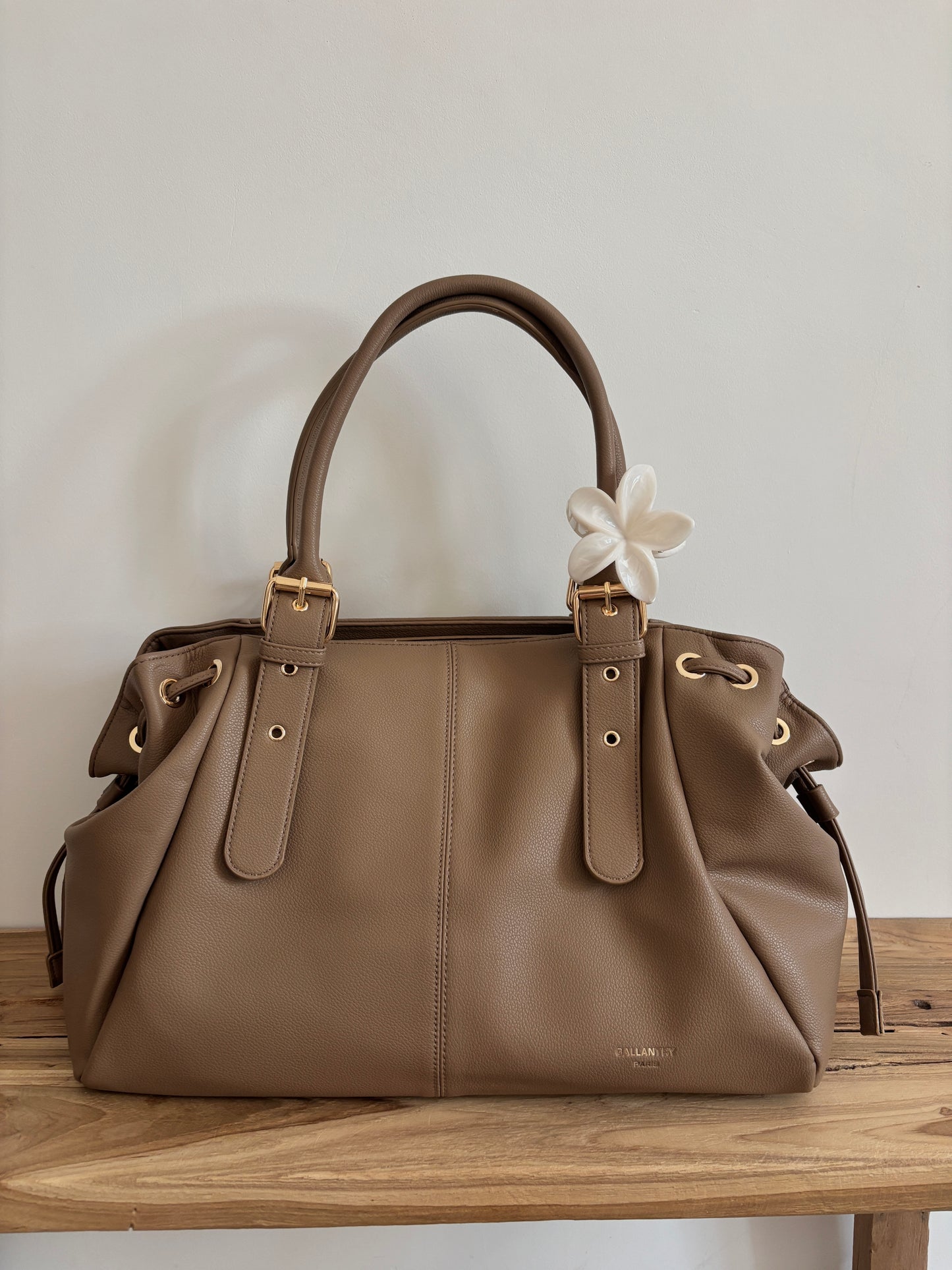 Sac April taupe