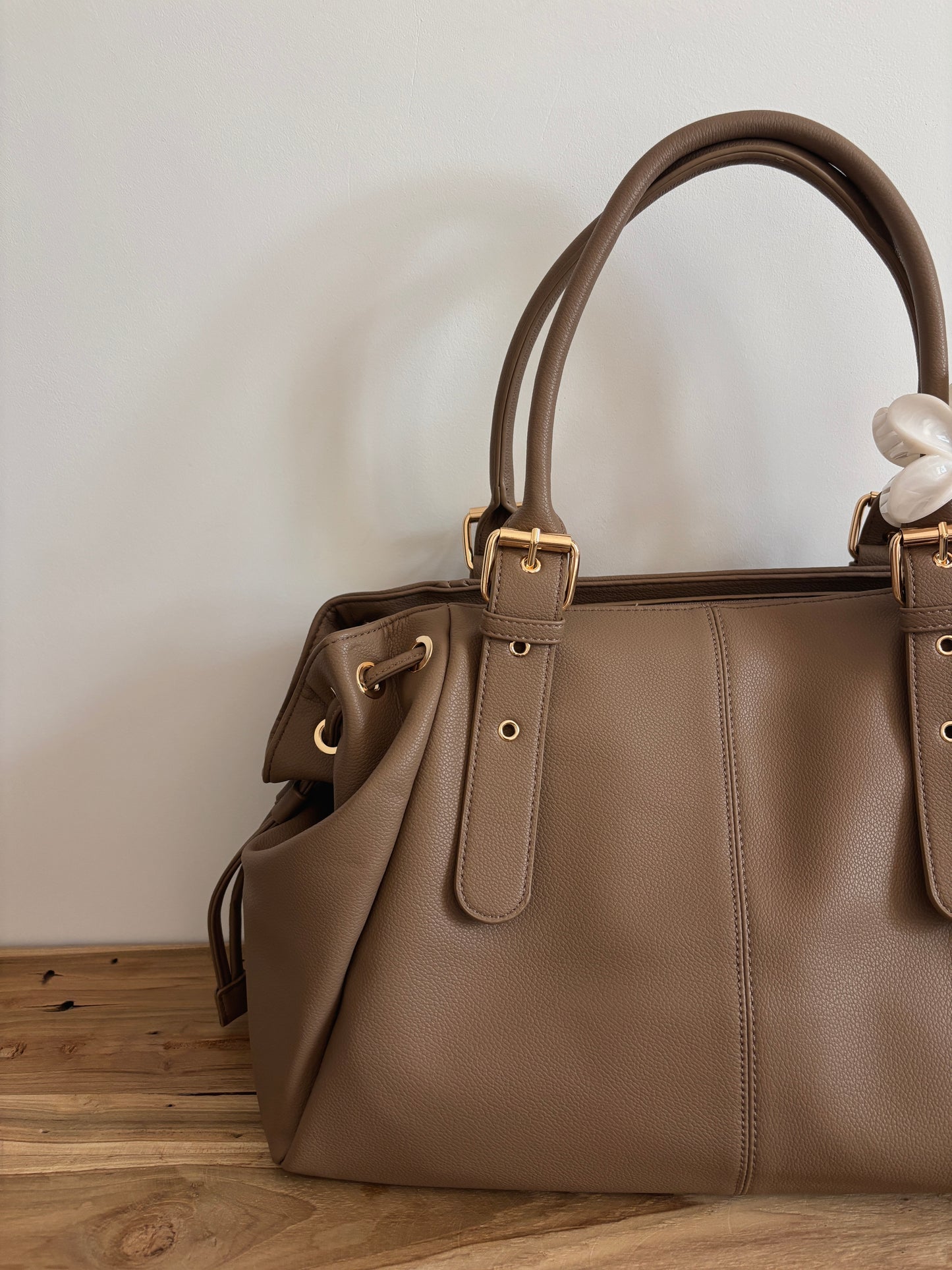 Sac April taupe
