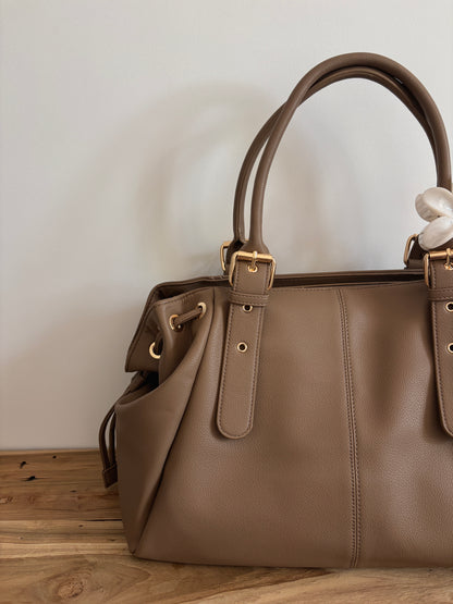 Sac April taupe