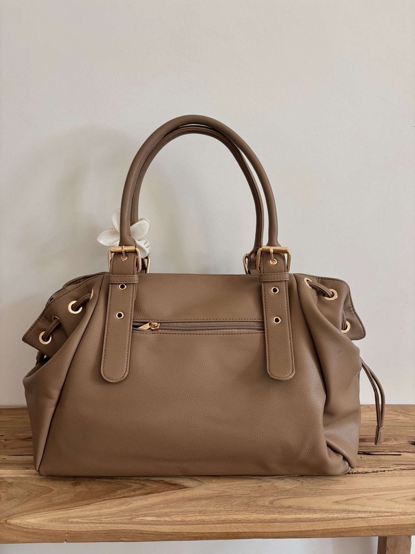 Sac April taupe