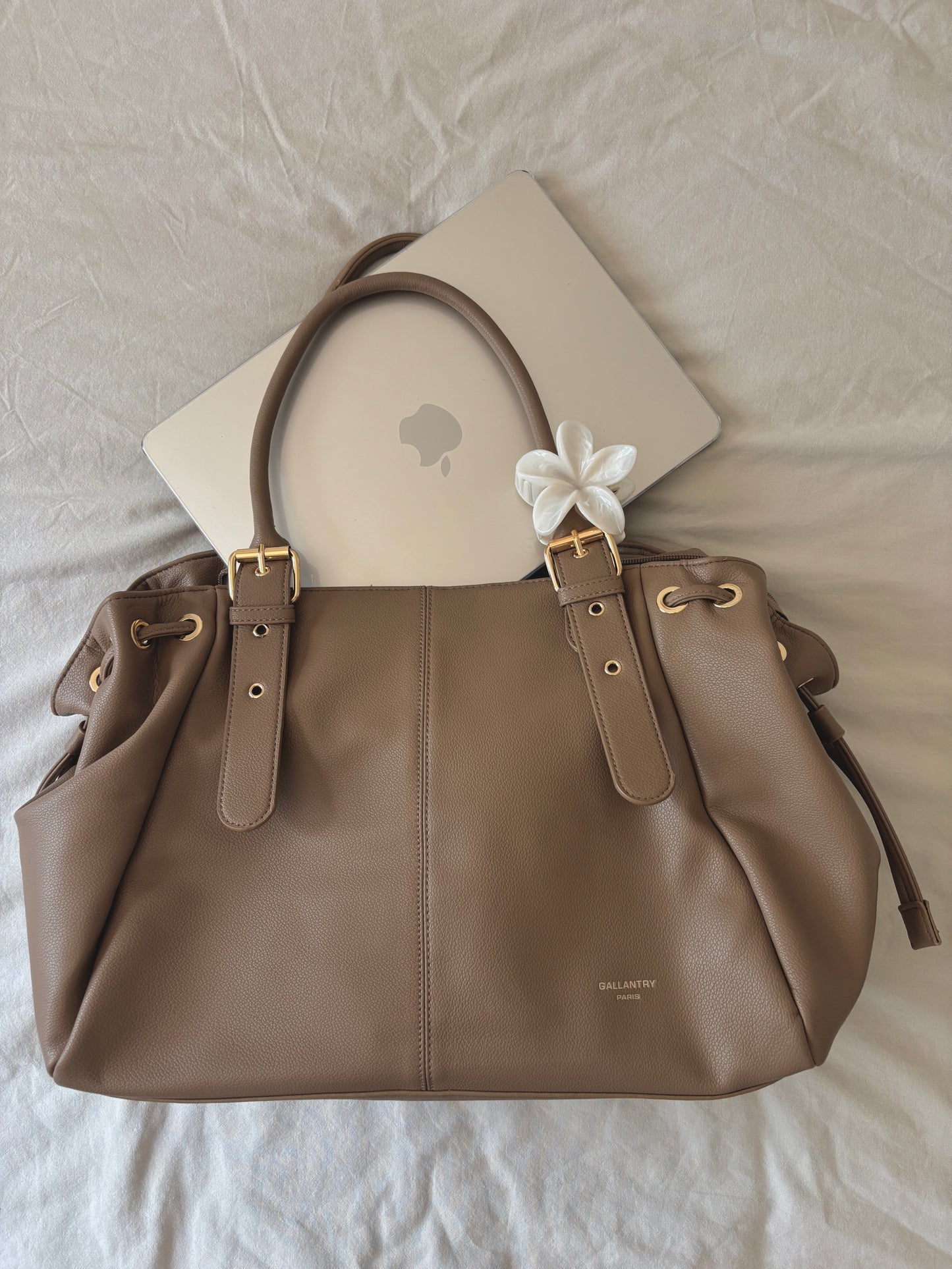 Sac April taupe