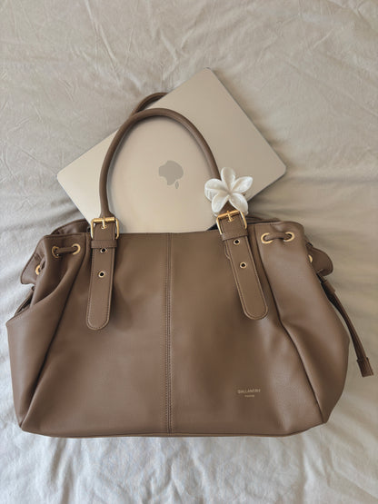 Sac April taupe