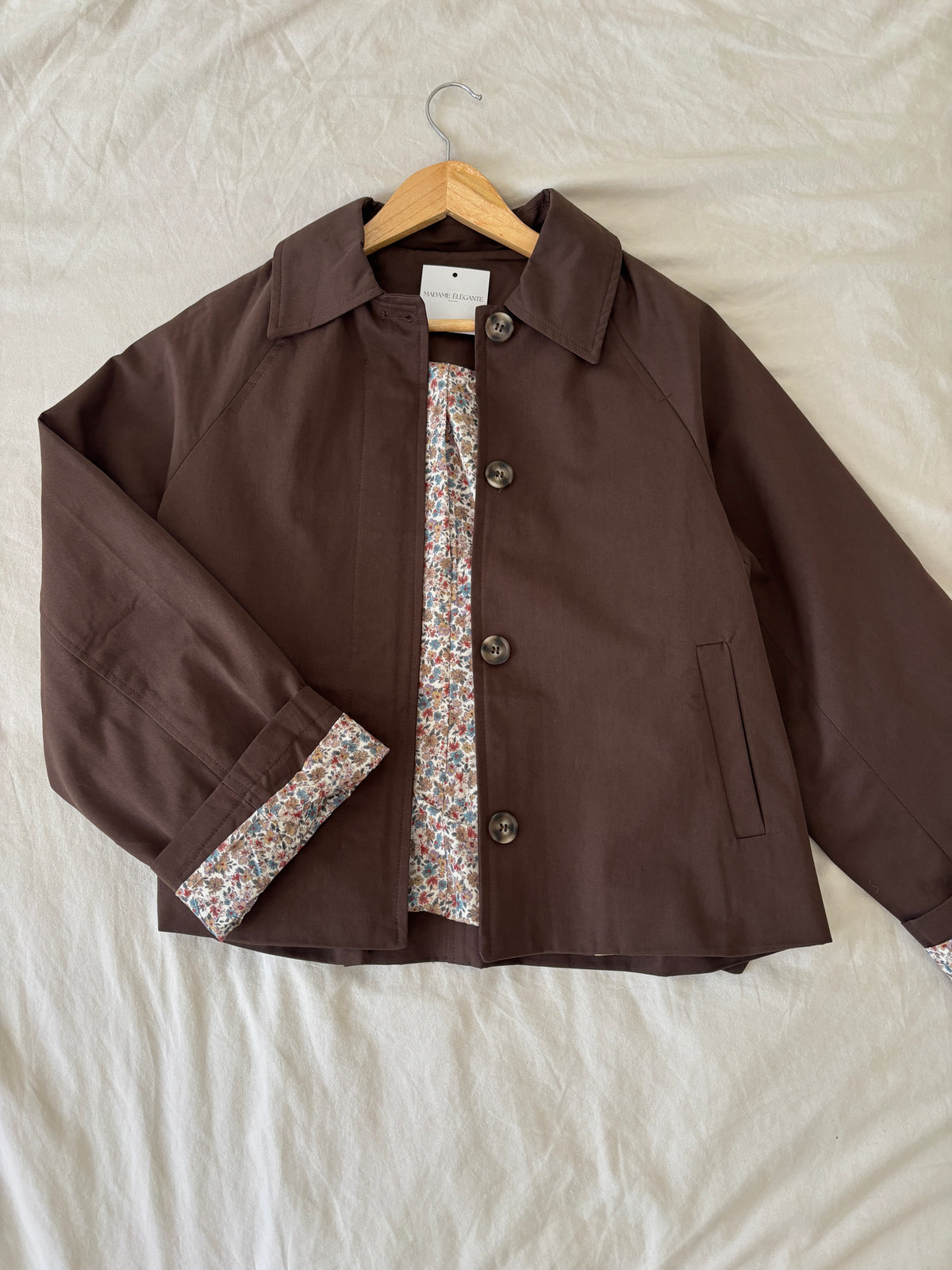 Trench Margaux marron