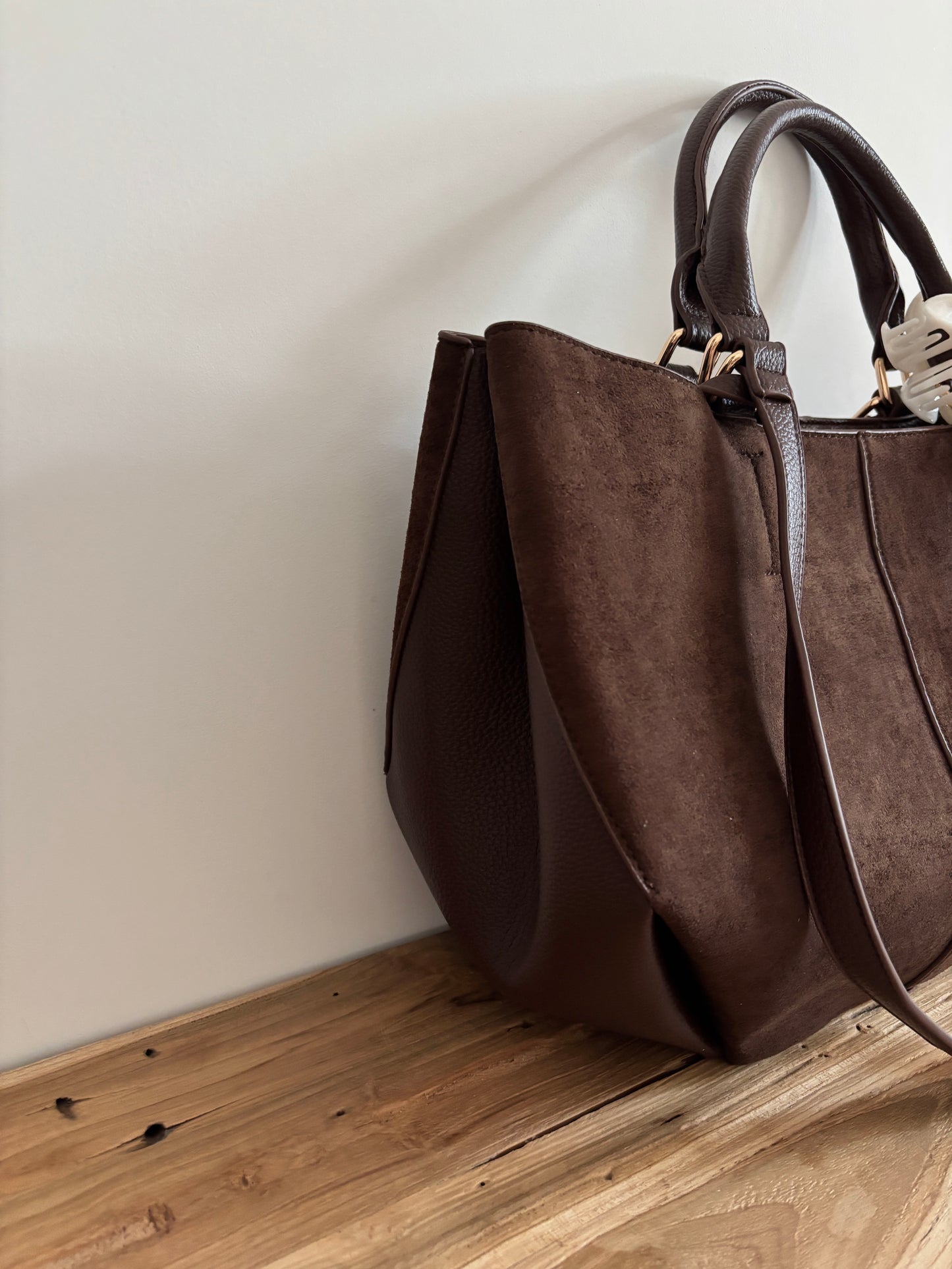 Sac Irene suédine marron