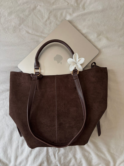 Sac Irene suédine marron