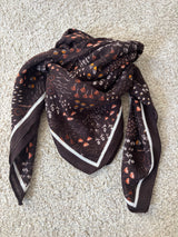 Foulard marron
